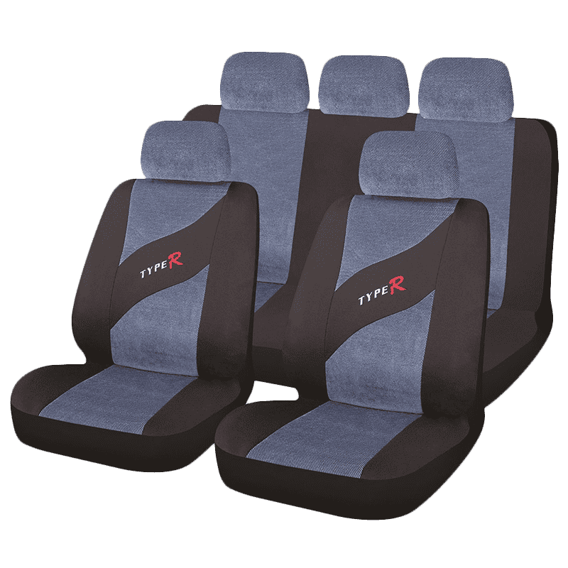 POKROWCE NA SIEDZENIA <br>WELUR - NIEBIESKI