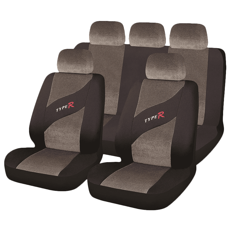 POKROWCE NA SIEDZENIA <br>WELUR - SZARY